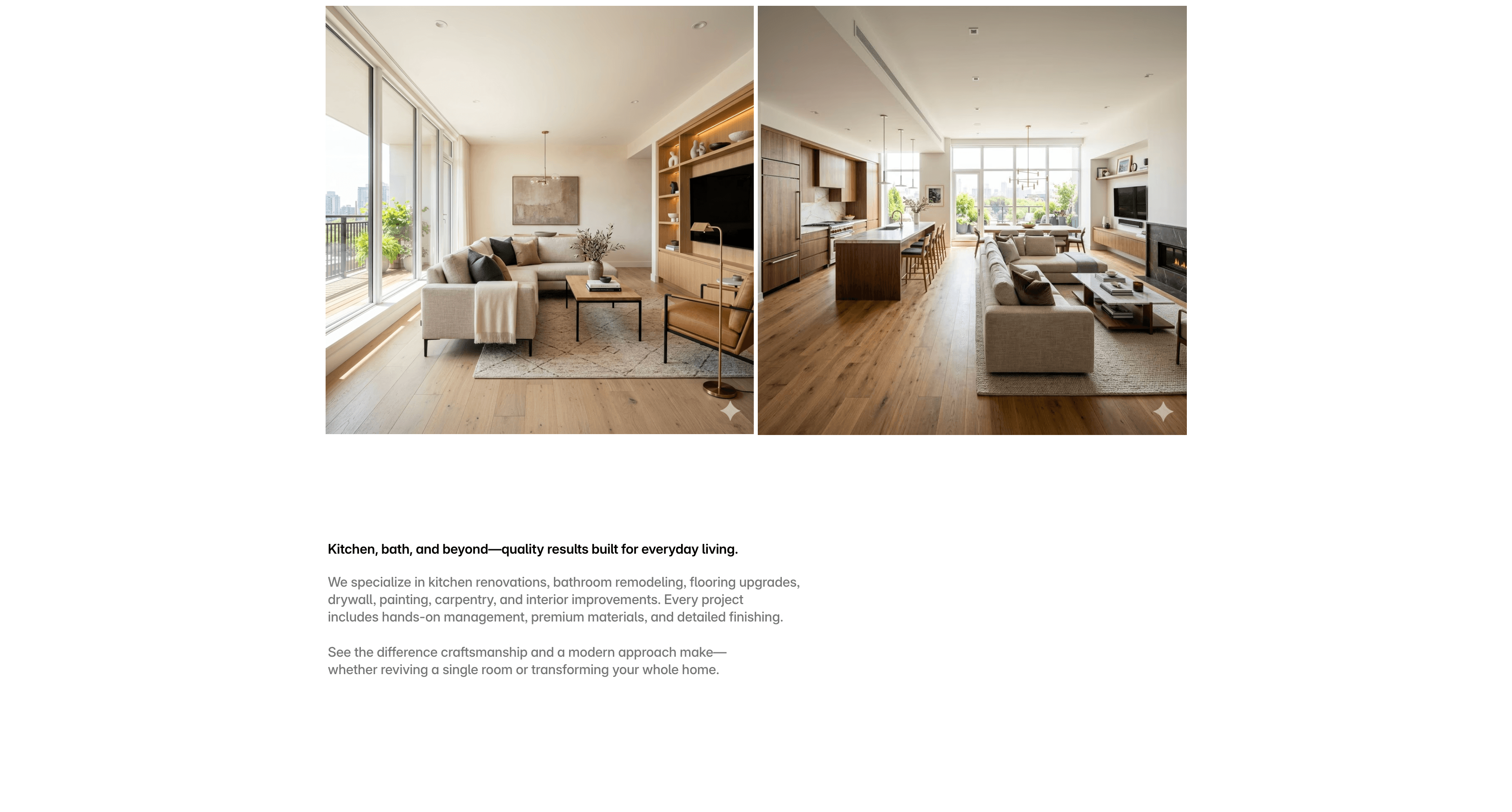 Home Improvement Website Demo screenshot 3